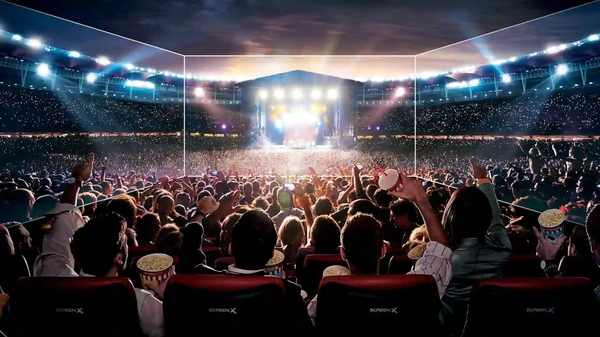 Panoramic Cinema Screen