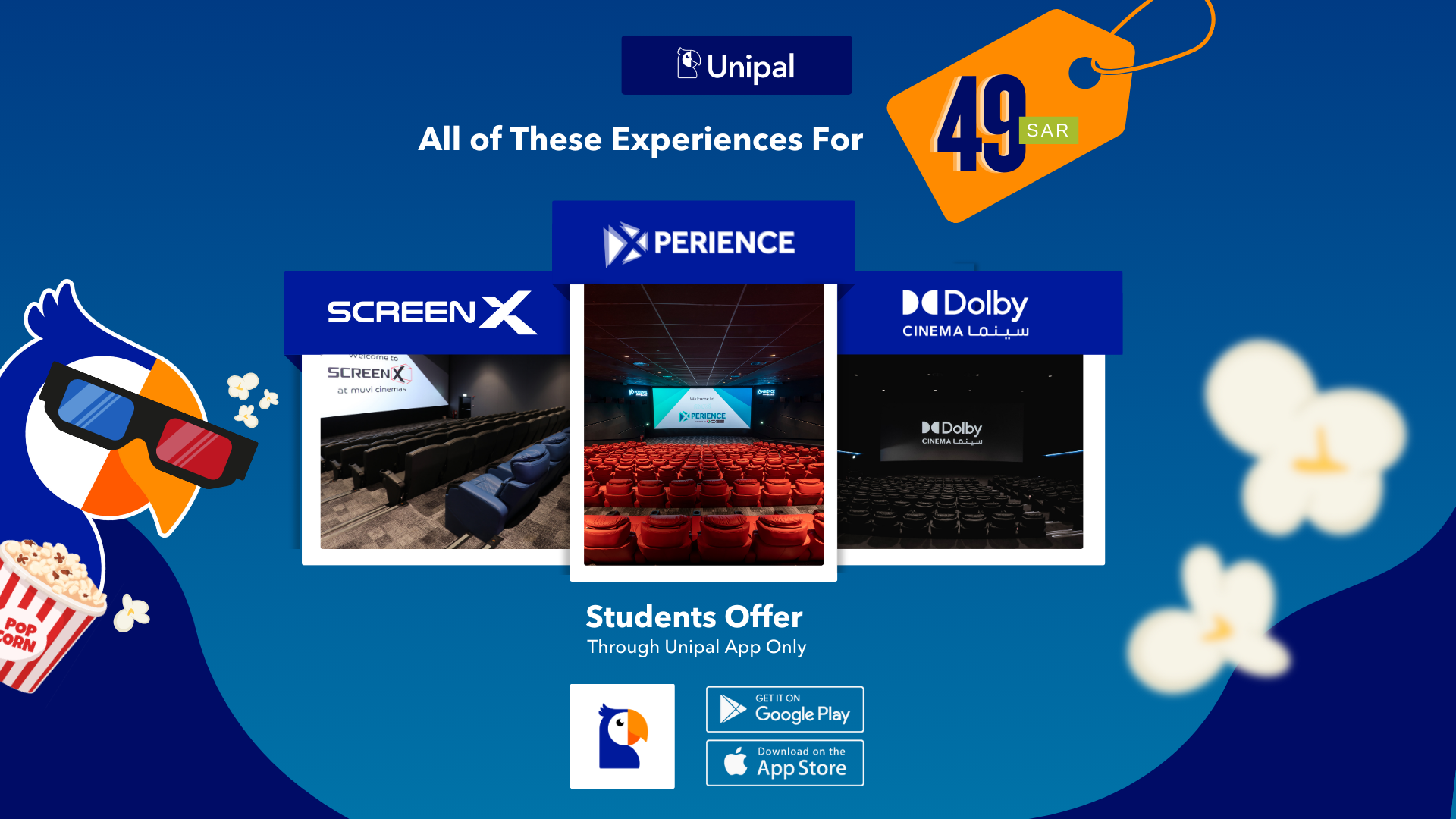 Experience Tickets for SAR 49 Only - Students Offer