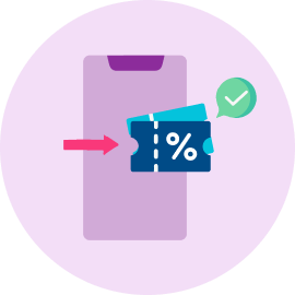 Voucher step icon